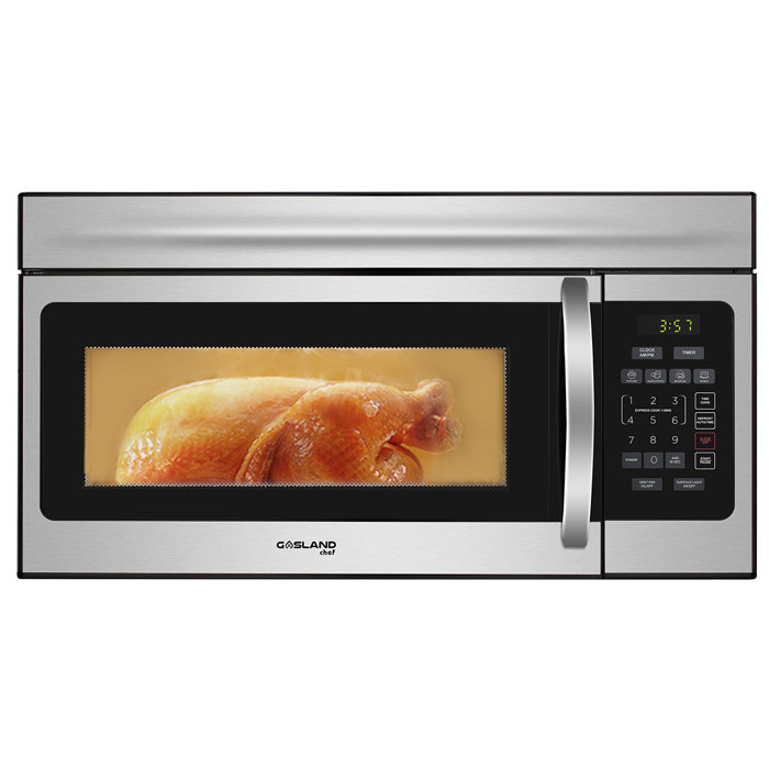Gaslandchef 30 Inch OvertheRange Microwave Oven with 1.6 Cu. Ft